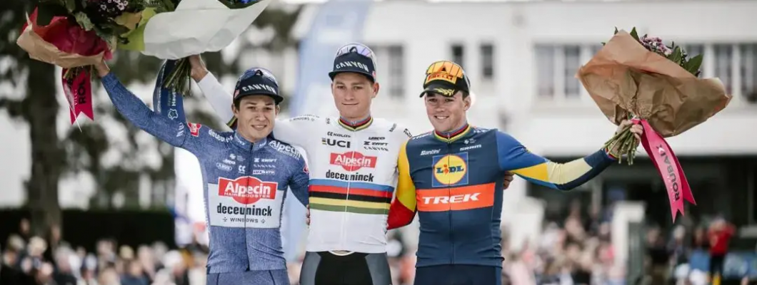 Mathieu van der Poel är den tionde föraren som vinner två stora klassiker i rad