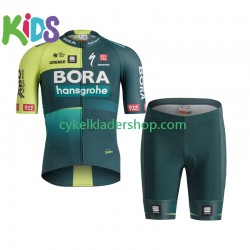 Bora-Hansgrohe 2024 Barn Cykeltröja och Cykelshorts N001
