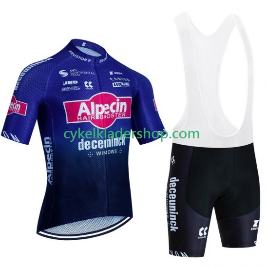 Alpecin Deceuninck 2023 Män Cykeltröja och Bib Cykelshorts