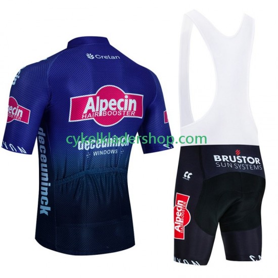 Alpecin Deceuninck 2023 Män Cykeltröja och Bib Cykelshorts