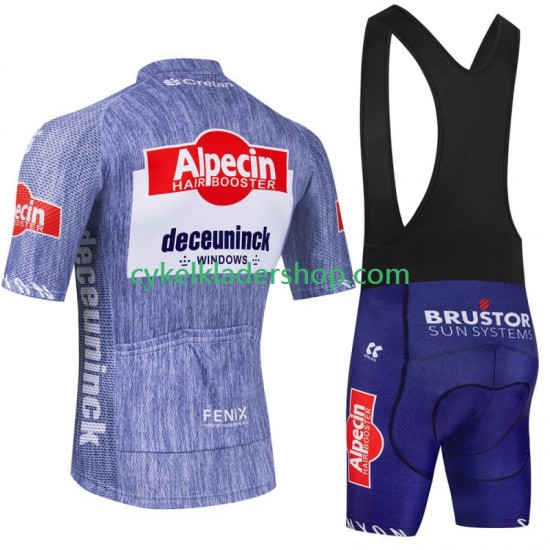 Alpecin Deceuninck 2024 Män Cykeltröja och Bib Cykelshorts