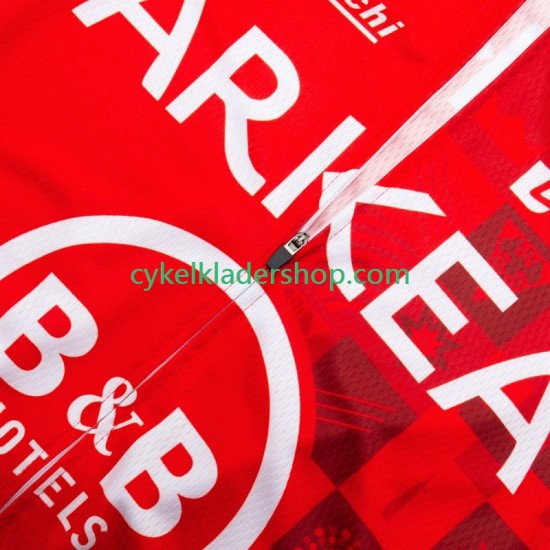 Arkea Bb Hotels Excalibur 2024 Män Cykeltröja och Bib Cykelshorts