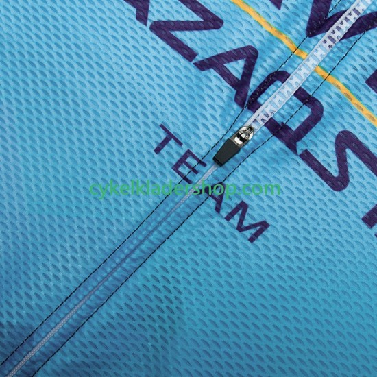 Astana Qazaqstan 2023 Män Cykeltröja och Bib Cykelshorts