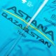 Astana Qazaqstan 2024 Team Män Cykeltröja och Bib Cykelshorts