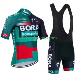 Bora Hansgrohe 2023 Män Cykeltröja och Bib Cykelshorts