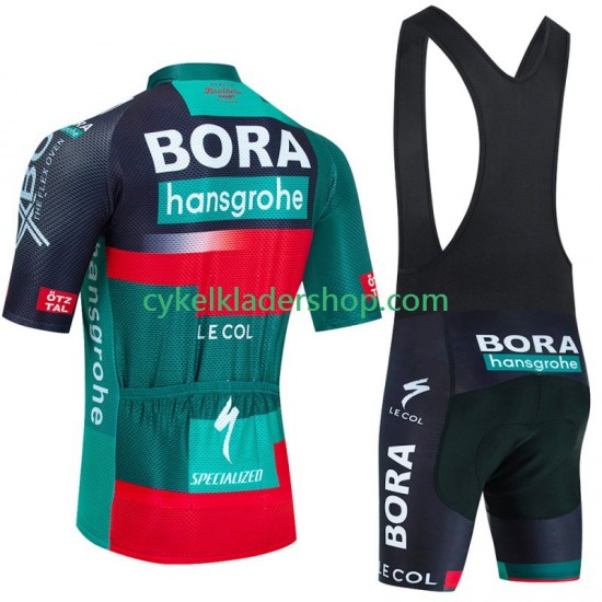 Bora Hansgrohe 2023 Män Cykeltröja och Bib Cykelshorts