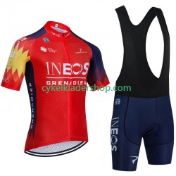Ineos Grenadier 2023 Män Cykeltröja och Bib Cykelshorts