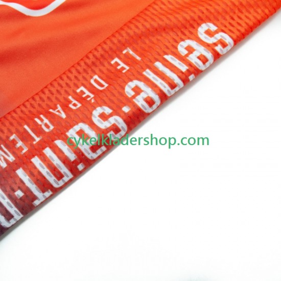 Saint Michel Auber 93 2023 Män Cykeltröja och Bib Cykelshorts