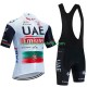 Uae Emirates 2023 Män Cykeltröja och Bib Cykelshorts N001