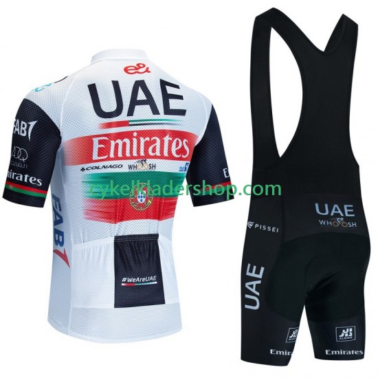 Uae Emirates 2023 Män Cykeltröja och Bib Cykelshorts N001