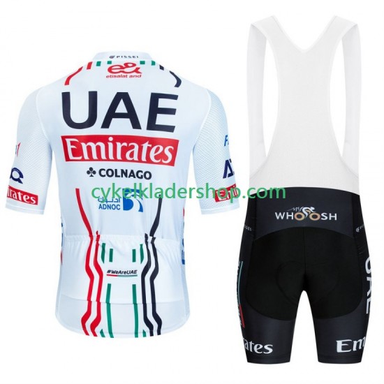Uae Emirates 2024 Män Cykeltröja och Bib Cykelshorts