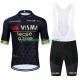 Visma Lease A Bike 2024 Black Män Cykeltröja och Bib Cykelshorts