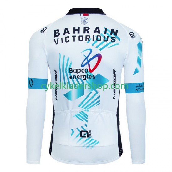 Bahrain Victorious 2024 Män Cykeltröja Långärmad