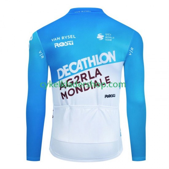Decathlon Ag2R 2024 Män Cykeltröja Långärmad
