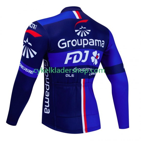 Fdj Groupama 2023 Män Cykeltröja Långärmad
