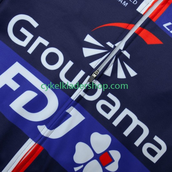 Fdj Groupama 2023 Män Cykeltröja Långärmad