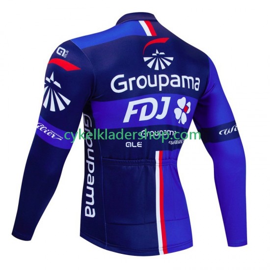 Fdj Groupama 2024 Män Cykeltröja Långärmad