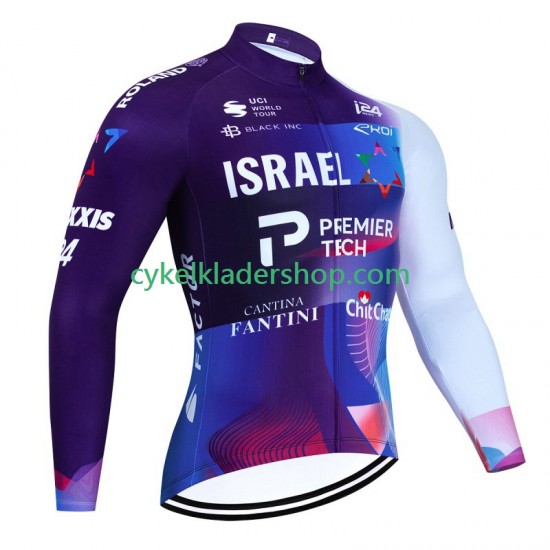 Israel 2023 Män Cykeltröja Långärmad