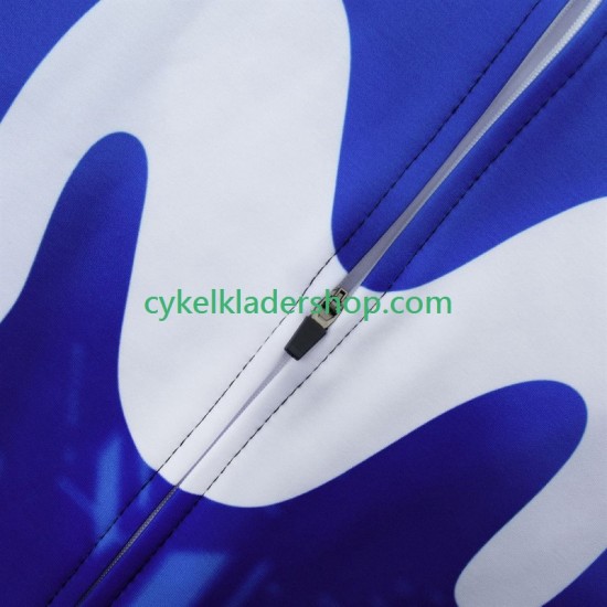 Movistar 2024 Män Cykeltröja Långärmad