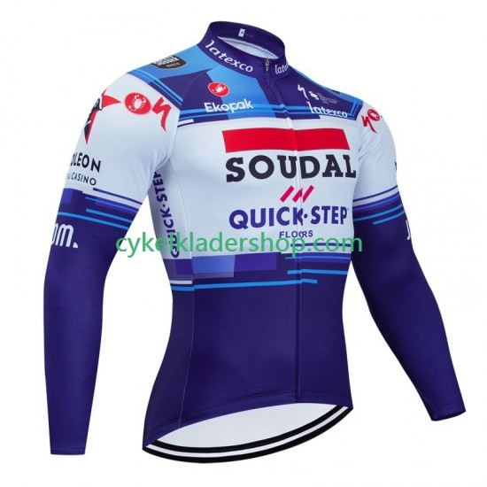Soudal Quickstep 2023 Män Cykeltröja Långärmad