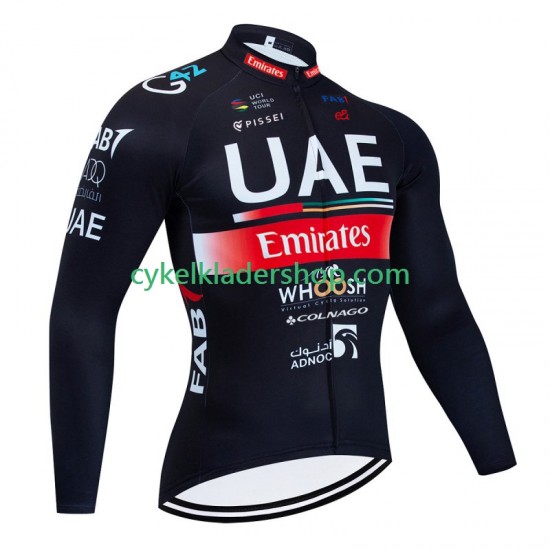Uae Emirates 2023 Män Cykeltröja Långärmad N001