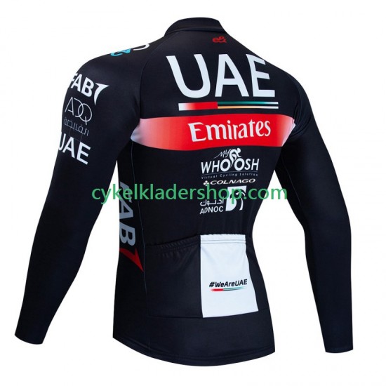 Uae Emirates 2023 Män Cykeltröja Långärmad N001