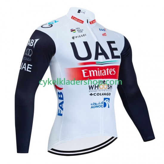 Uae Emirates 2023 Män Cykeltröja Långärmad
