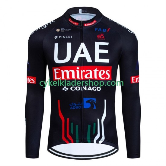 Uae Emirates 2024 Män Cykeltröja Långärmad N001