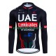 Uae Emirates 2024 Män Cykeltröja Långärmad N001