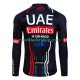 Uae Emirates 2024 Män Cykeltröja Långärmad N001