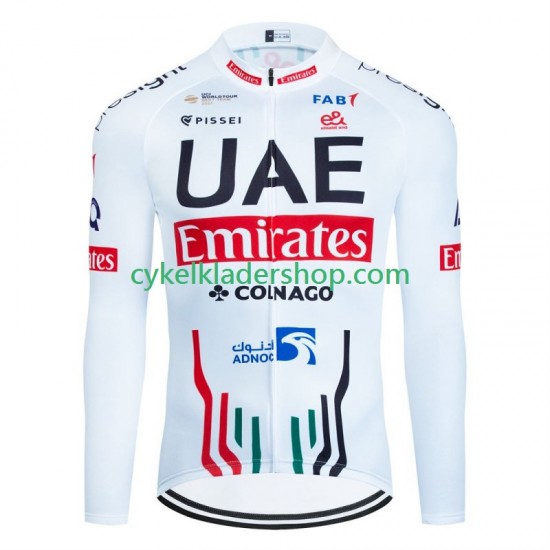 Uae Emirates 2024 Män Cykeltröja Långärmad