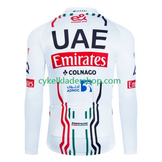 Uae Emirates 2024 Män Cykeltröja Långärmad