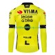 Visma Lease A Bike 2024 Män Cykeltröja Långärmad