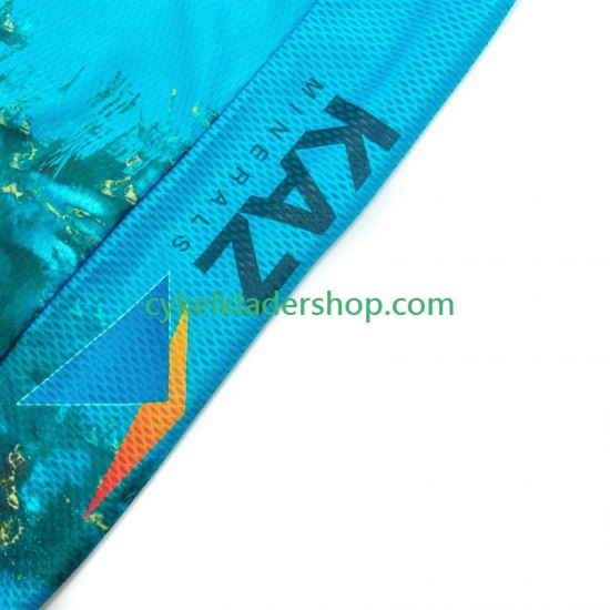 Astana Qazaqstan 2024 Män Cykeltröja Kortärmad N001