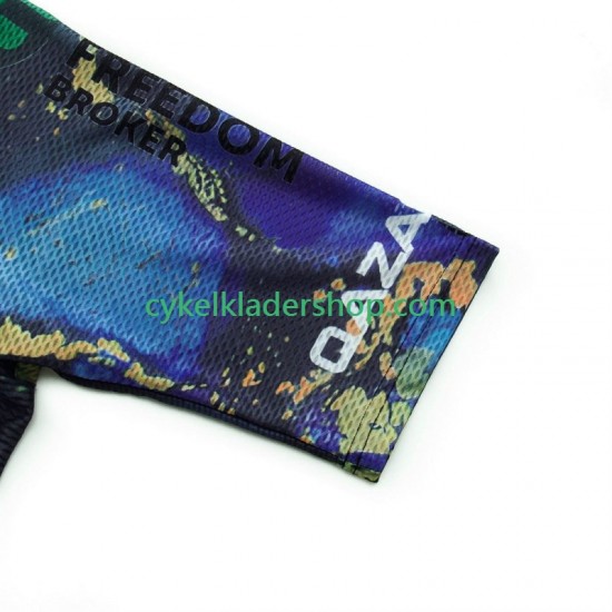 Astana Qazaqstan 2024 Män Cykeltröja Kortärmad