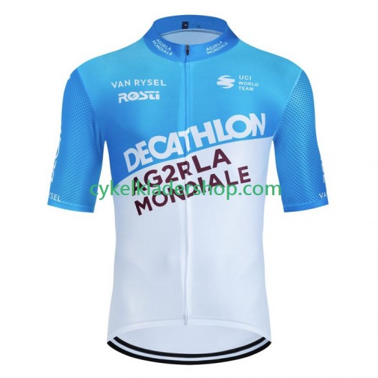 Decathlon Ag2R 2024 Män Cykeltröja Kortärmad