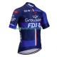 Fdj Groupama 2023 Män Cykeltröja Kortärmad