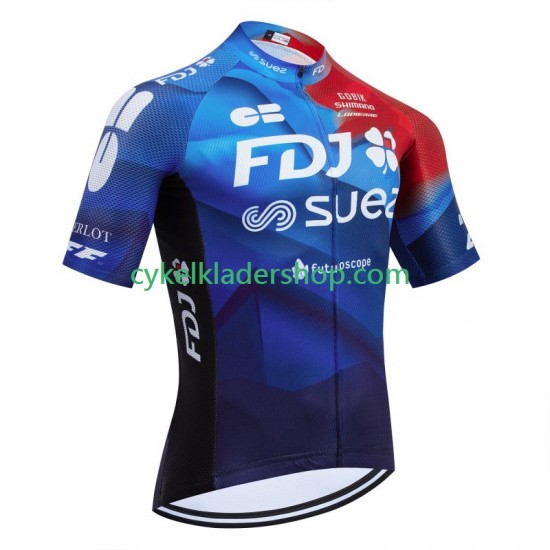 Fdj Suez 2024 Män Cykeltröja Kortärmad