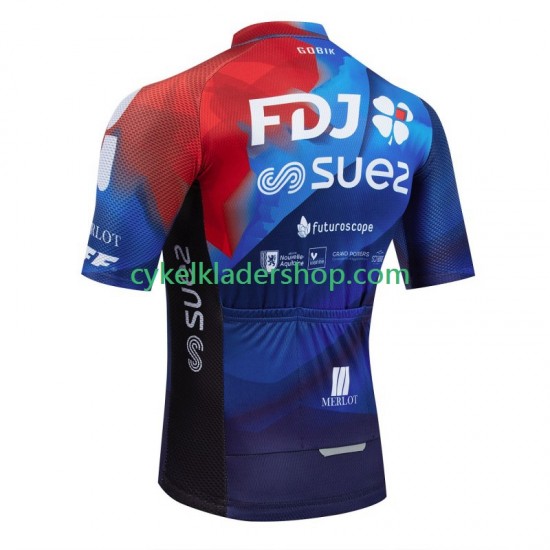 Fdj Suez 2024 Män Cykeltröja Kortärmad