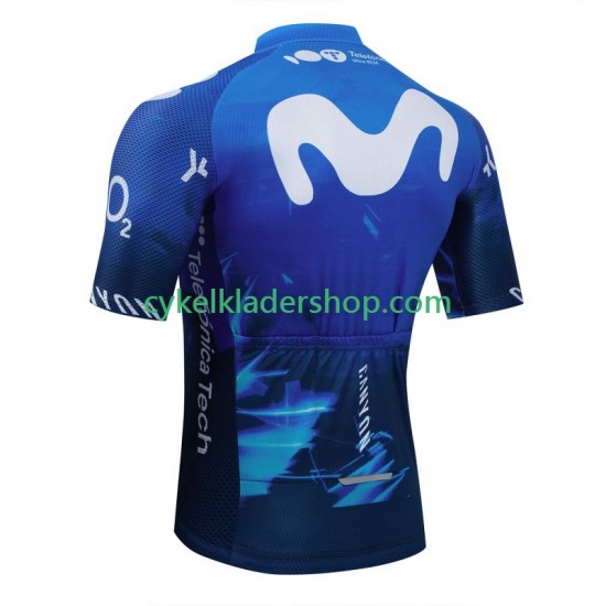 Movistar 2024 Män Cykeltröja Kortärmad