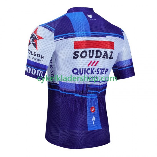 Soudal Quickstep 2023 Män Cykeltröja Kortärmad