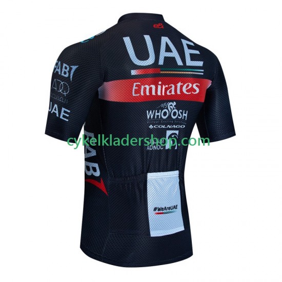 Uae Emirates 2023 Män Cykeltröja Kortärmad N001