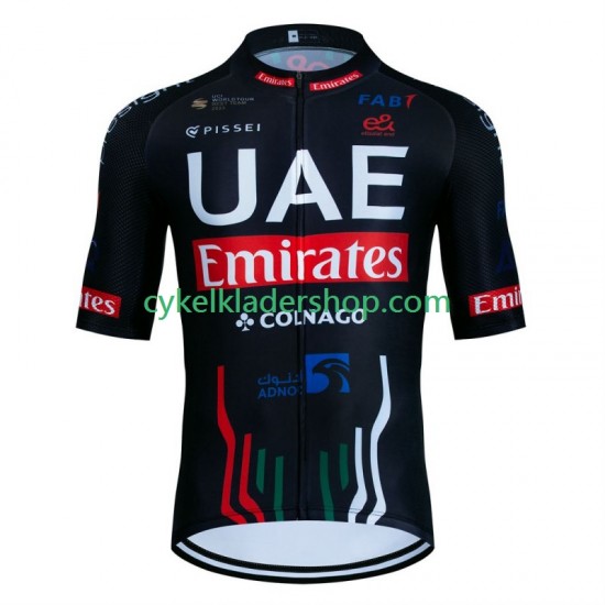 Uae Emirates 2024 Män Cykeltröja Kortärmad N001