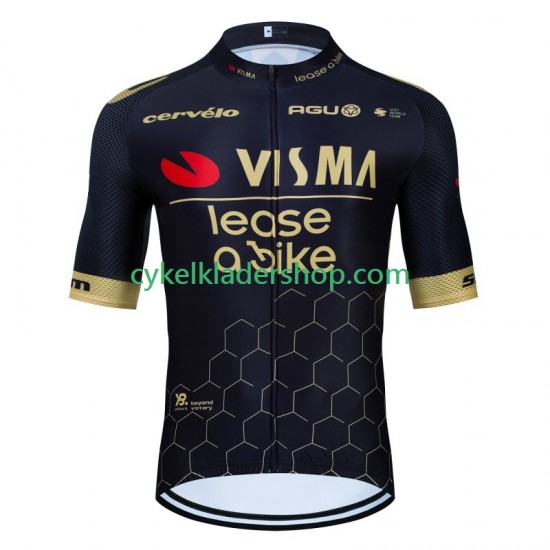 Visma Lease A Bike 2024 Män Cykeltröja Kortärmad N001