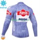Alpecin Deceuninck 2024 Män Cykeltröja Vinter Thermal Fleece