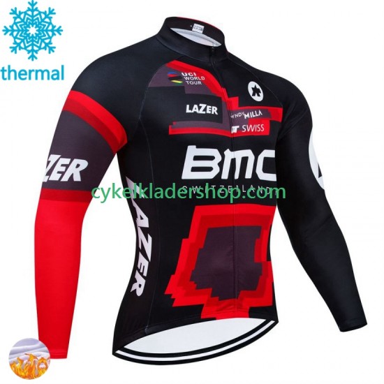 Bmc Suisse 2024 Män Cykeltröja Vinter Thermal Fleece