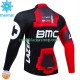 Bmc Suisse 2024 Män Cykeltröja Vinter Thermal Fleece