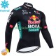 Bora Hansgrohe 2024 Män Cykeltröja Vinter Thermal Fleece