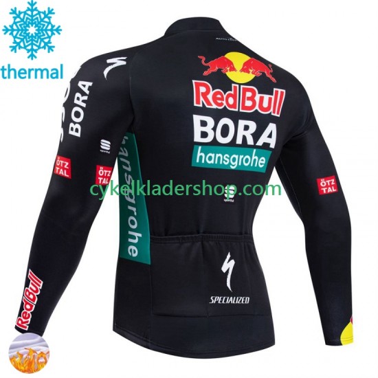 Bora Hansgrohe 2024 Män Cykeltröja Vinter Thermal Fleece