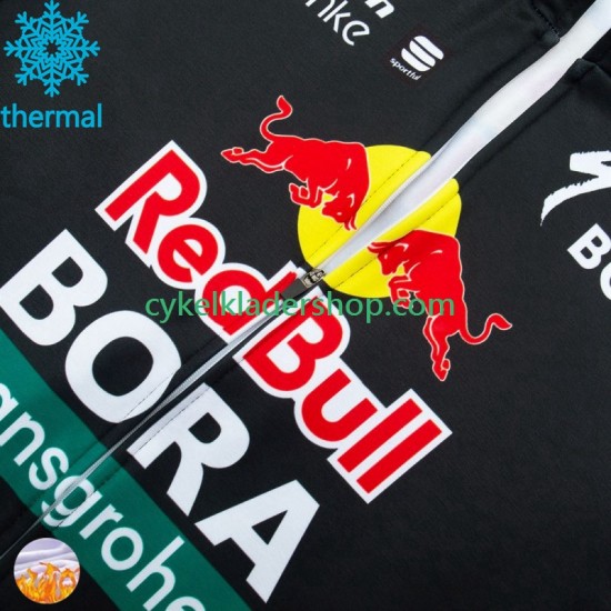 Bora Hansgrohe 2024 Män Cykeltröja Vinter Thermal Fleece